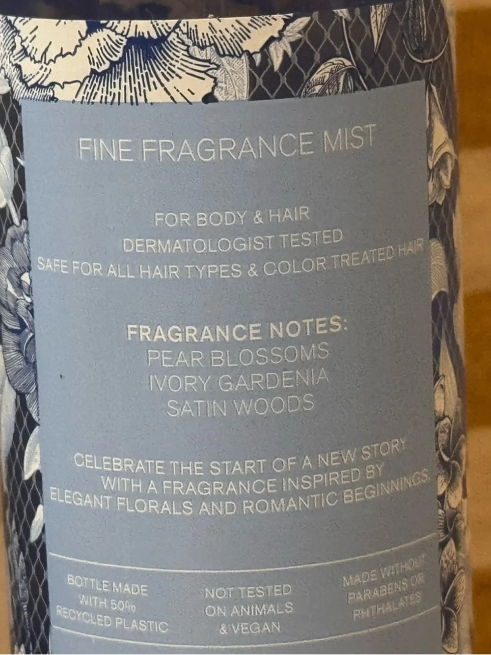 NEW B&BW Dressed In White Fragrance and Body Cream Set, 48 hour moistuee - Picture 4 of 4